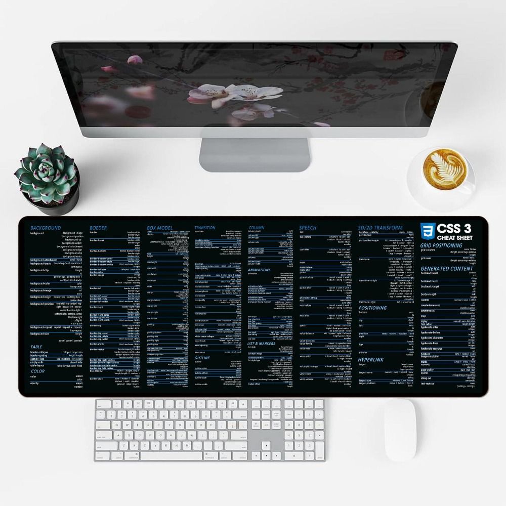 Periodic Table of Elements Java/Python/SQL Shortcut Mouse Pad EXCO Office Music/Medicine Keyboard Mats English Shortcut Keys Investor Gift Trader Desk Pad Laptop Pads. 