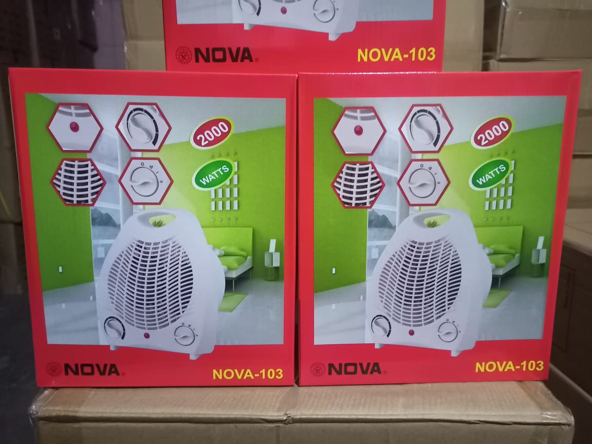 Room Heater 2000 Watt Nova - 103 ( Warranty: 1 Year, Service Warranty 2 Years)