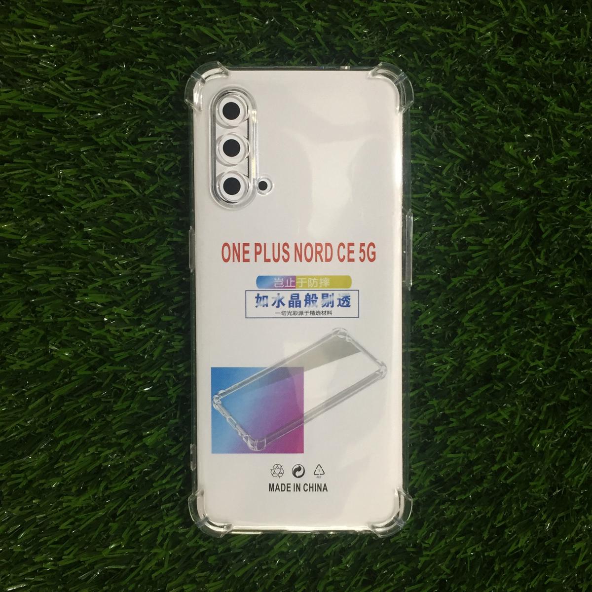 One Plus Nord CE (5g) Soft Silicone Transparent Back Cover Full Protection Shock Proof/ Break Proof Nord CE (5g) Phone Case for One Plus. - মোবাইল ফোন - Phone (Back Case Cover For Smartphone)