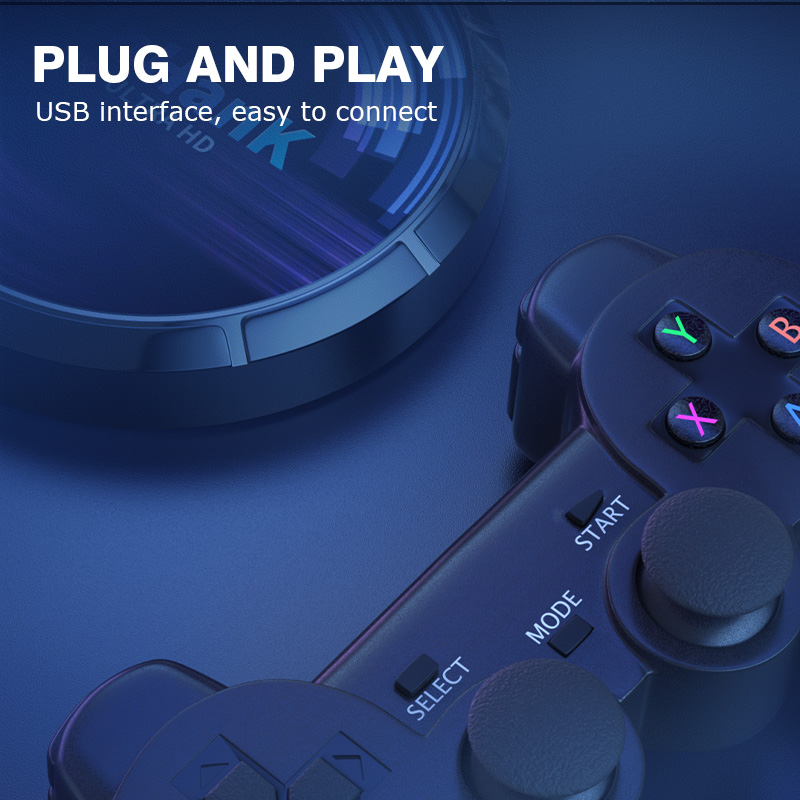 2.4G Wireless Controller/Joystick For Video Game Console Super Console X PRO/RG351V Gamepad For PSP / PC / TV Box /Android Phone. 