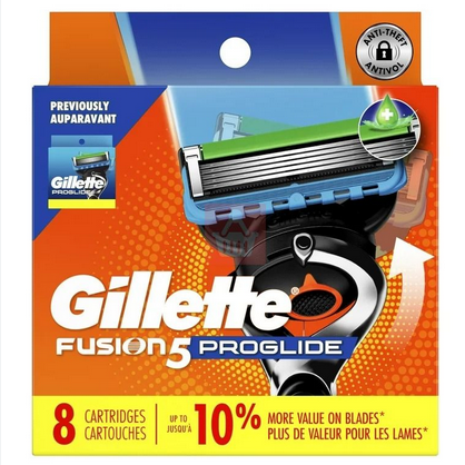 Gillette ProGlide Men's Shaver Cartridg,es, 8 Blade Refills