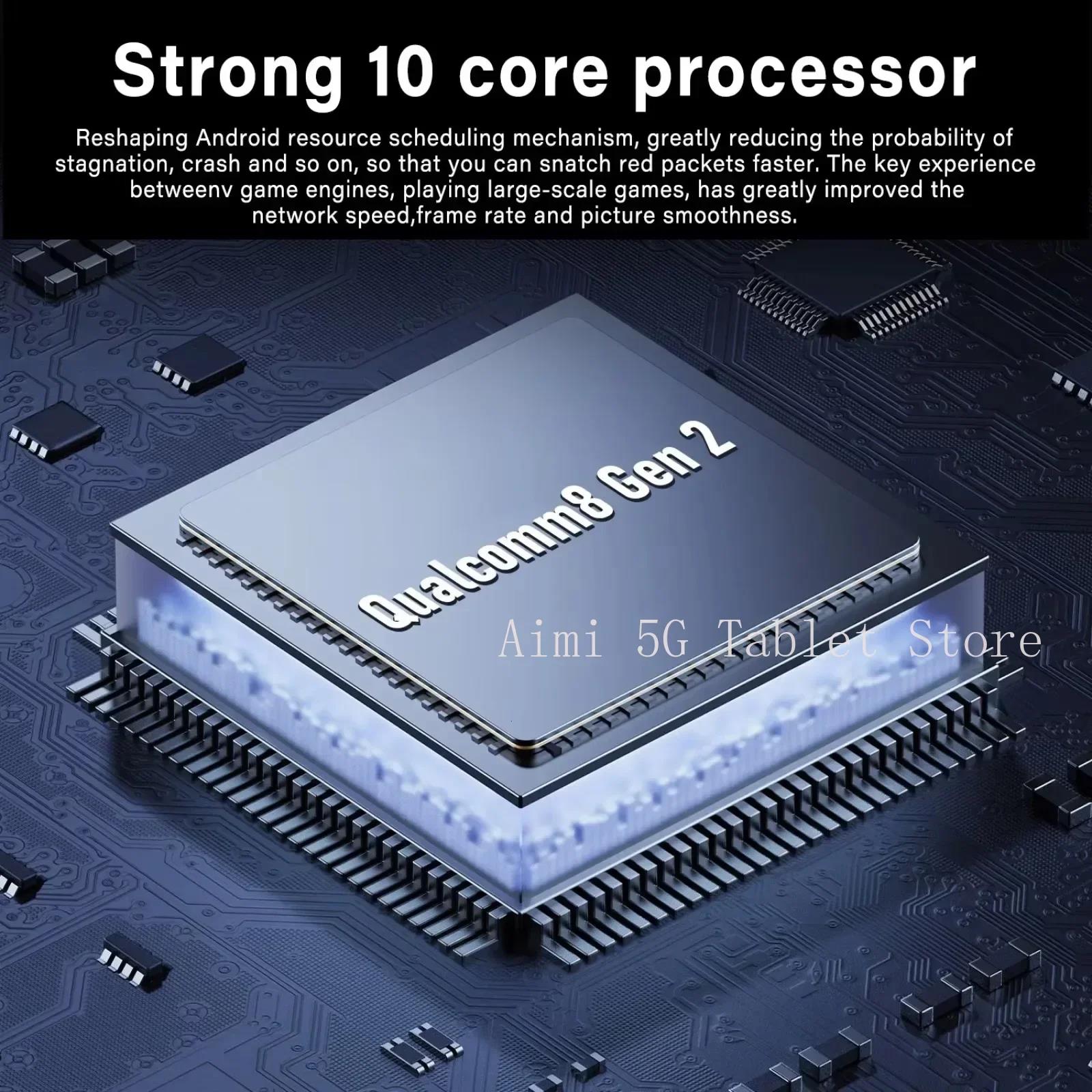 【16G+1024G】3 year warranty Global Edition Pad 8 Pro Tablet 10.1-inch Android 13 Snapdrgon 8 GEN2 2K Screen 5GWIFI Dual SIM Tab. 