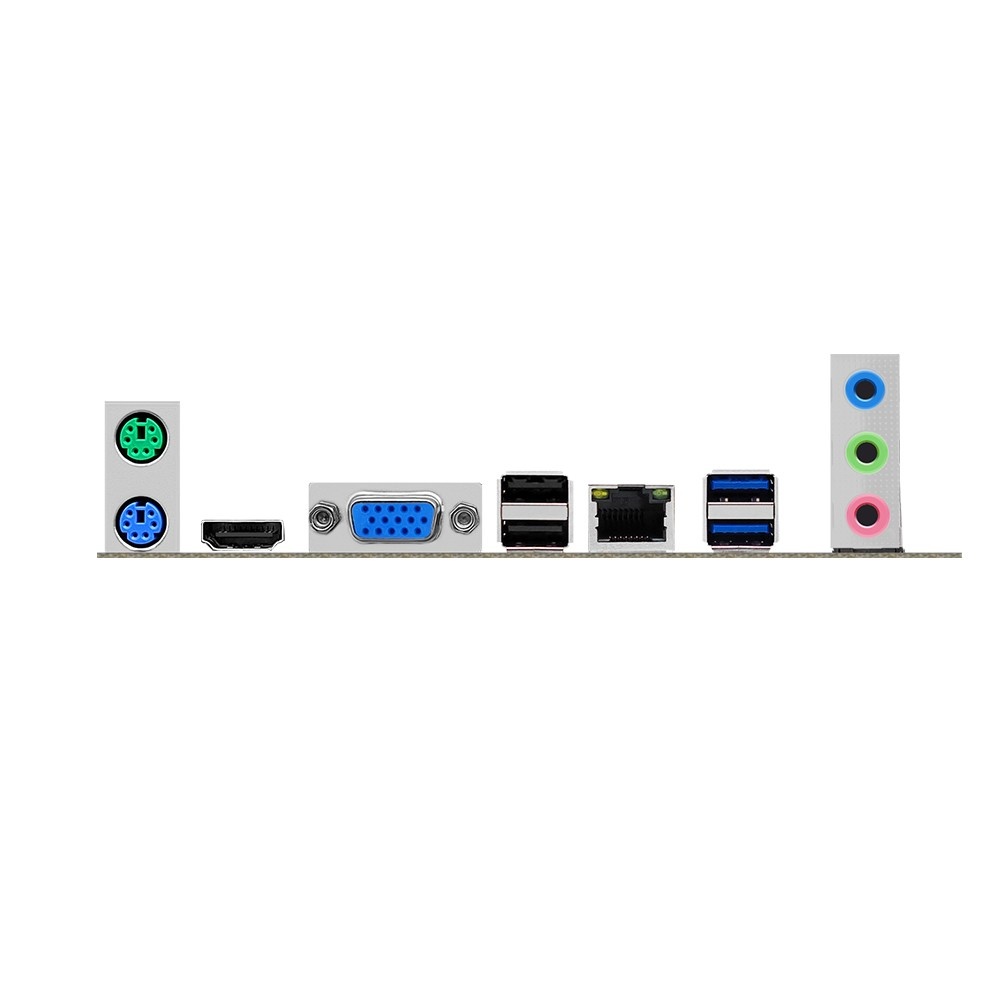 JINGSHA LGA 1151 Intel Socket LGA1151 CPU Processors Desktop Motherboard 2*DDR4 Up to 32GB 1*PCIE3.0 x16 Slot Home Office Gaming Motherboard-grey. 
