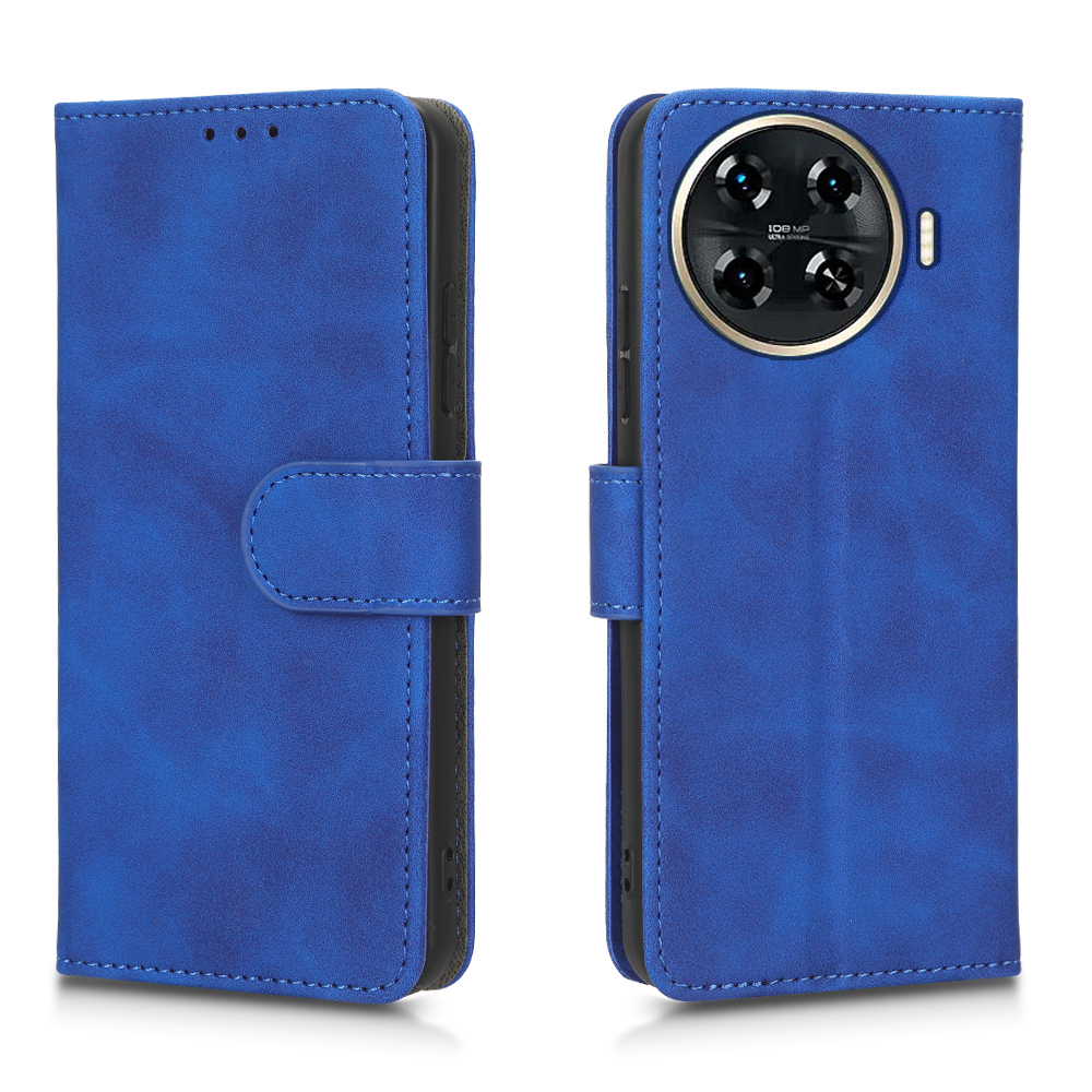 For Tecno Spark 20 Pro Plus Skinfelt Leather Case For Tecna Spark 20 Pro+ Spark 20Pro+ Wallet Card Holder Luxury Leather Phone Case. 