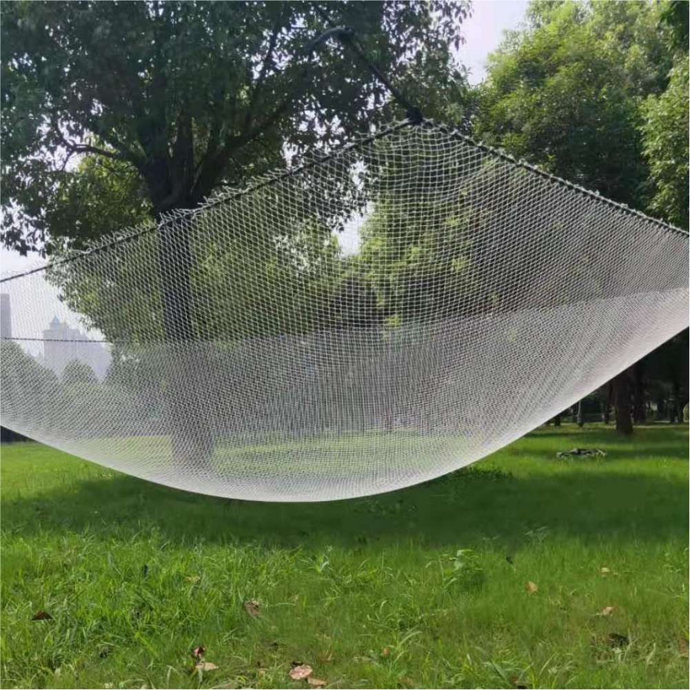 White Fishing Net Nylon Netting Trawl Pull Net Garden Fence Net Safety Net Anti Bird Falling Nets Crops Protective Child Cat Dog. 