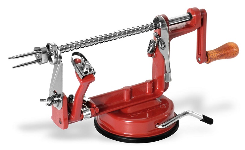 Easy Apple Peeler Slicing Machine 3 in 1-RED, Apple cutter. 