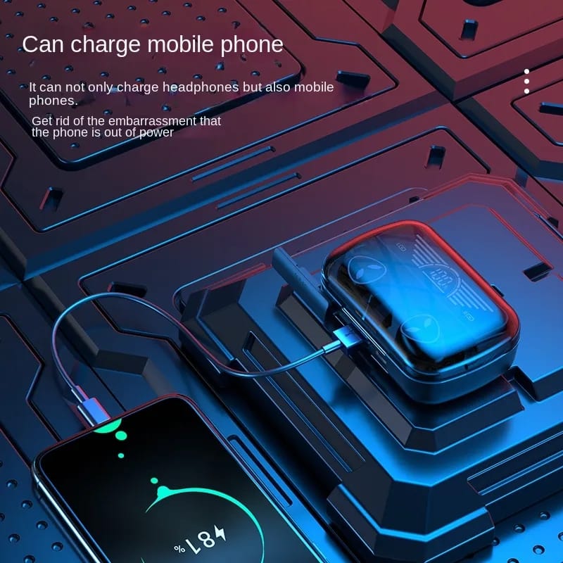 M20 Tws Wireless Earbuds With Noise Cancelling Feature - Bluetooth Headphone. 