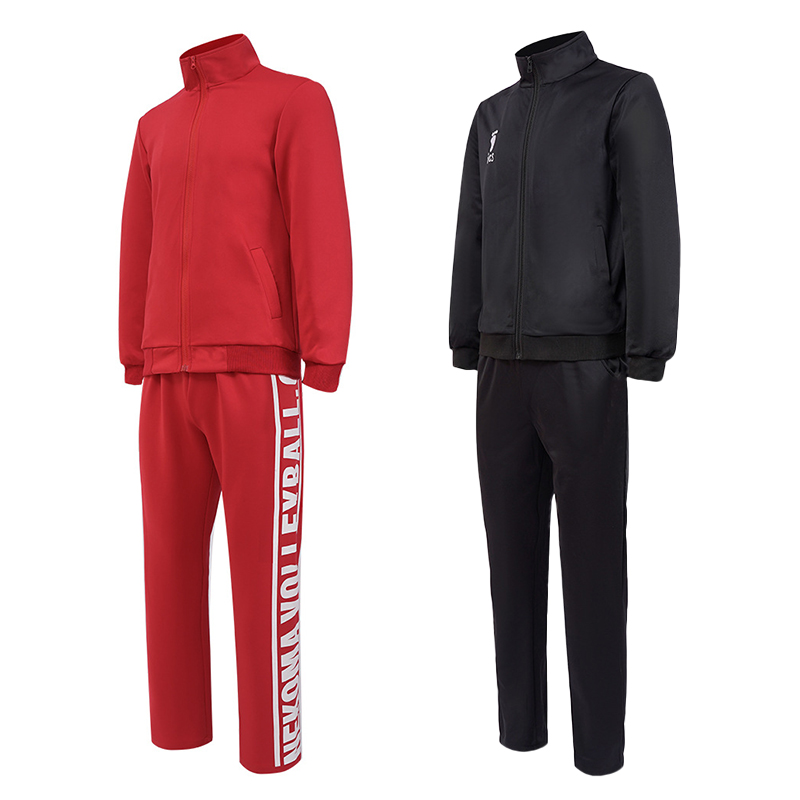 Sleep women Anime Haikyuu Nekoma High School Uniform Kuroo Tetsurou Kozume Kenma Cosplay Costume Jacket Pants Volleyball Jerseys Sportswear. 