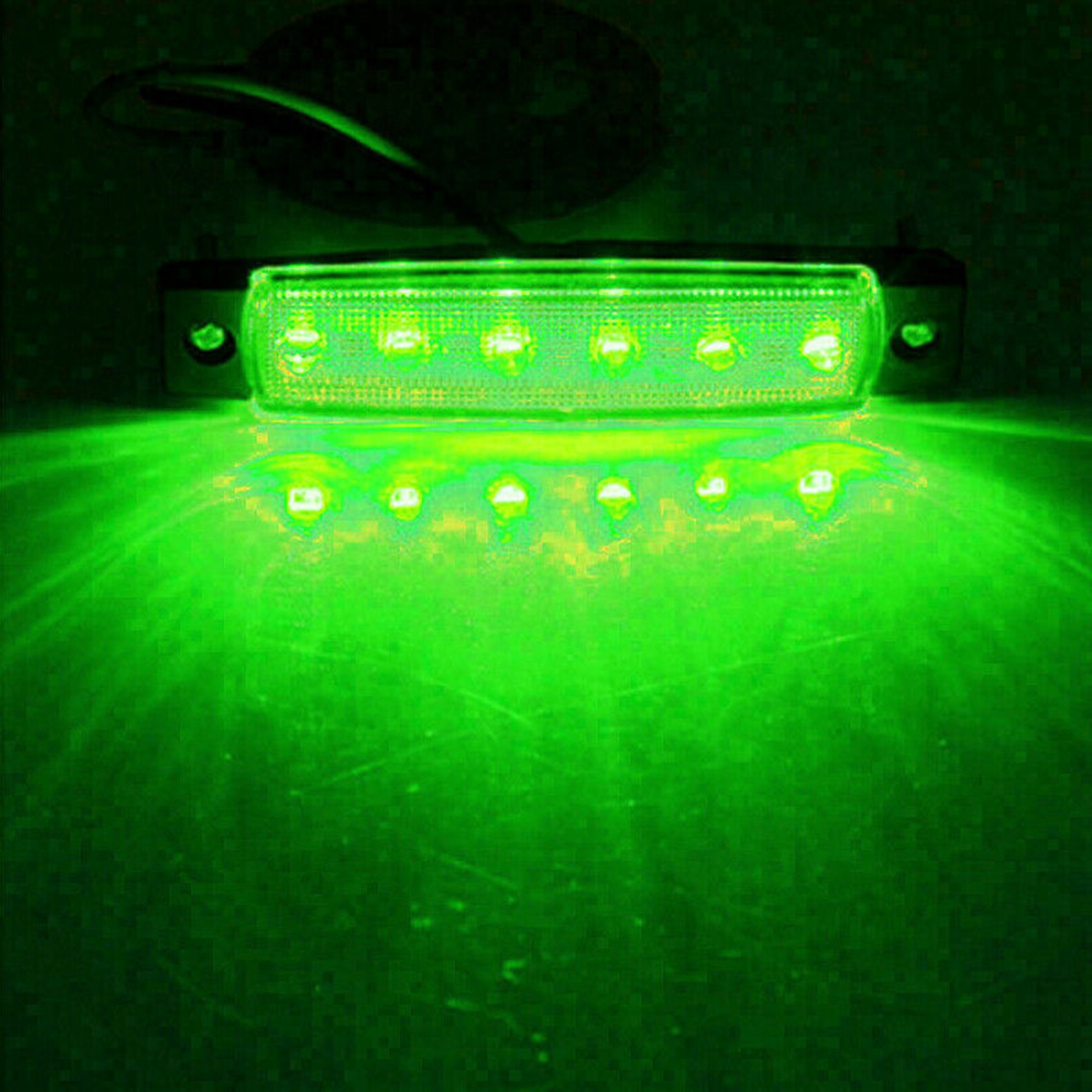 8Pcs Red Green Boat Navigation LED Lights Stern Lights Boats Light 12V