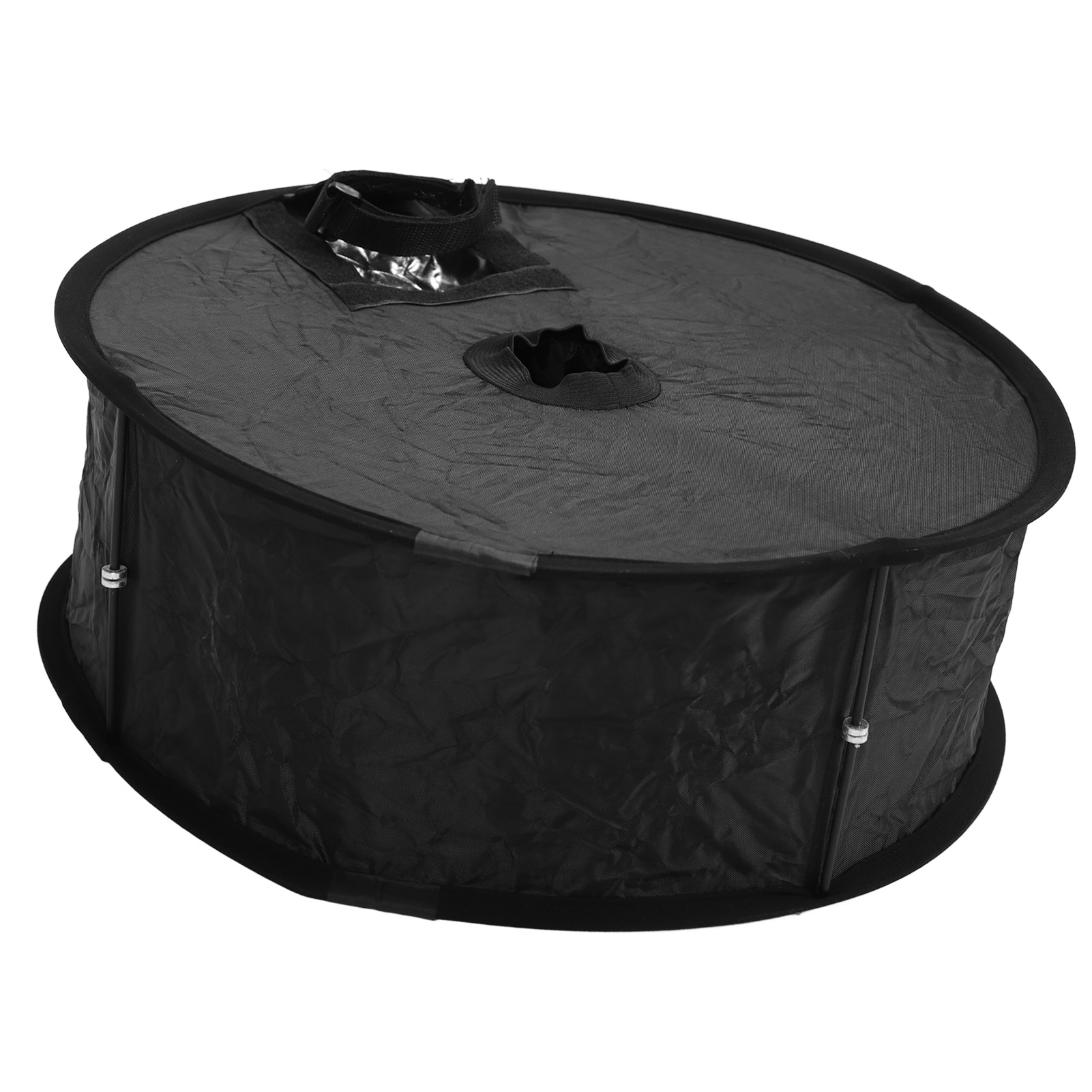 Ring Flash Softbox 17in Flash Diffuser Foldable Portable with Carrying Bag Photo Equipment for Studio Video Portrait. 