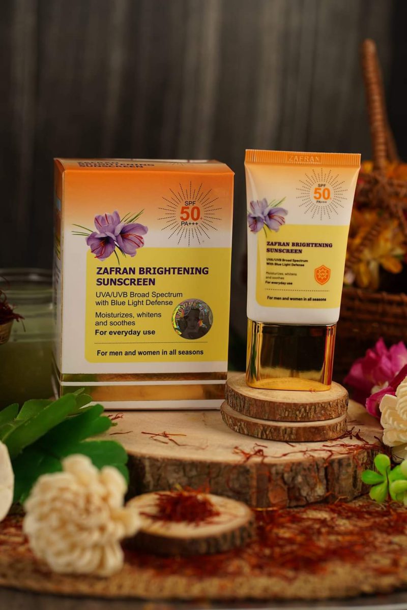 Zafran Brightening Sunscreen – 30g. 