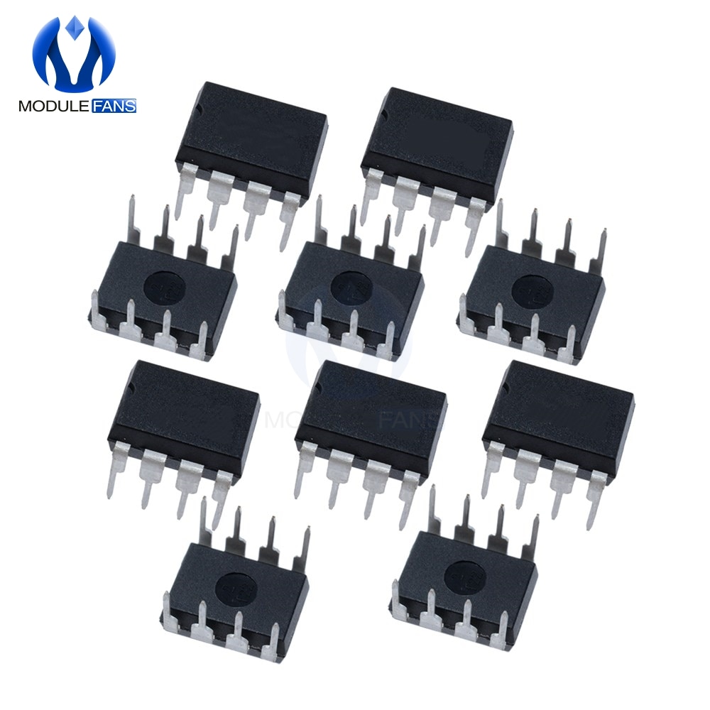 【happy one】ATTINY85-20PU ATTINY85 20PU ATTINY85- 20 ATTINY85 Electronic For Arduino IDE TINY85 Diymore 8P 8 PIN 8PIN. 