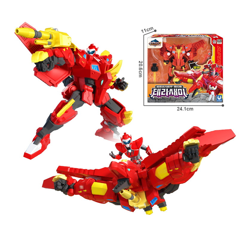 Mini Force 2 Super Dino Power Transformation Robot Toys Action Figures MiniForce X Simulation Animal Deformation Dinosaur Toy Amour zii. 