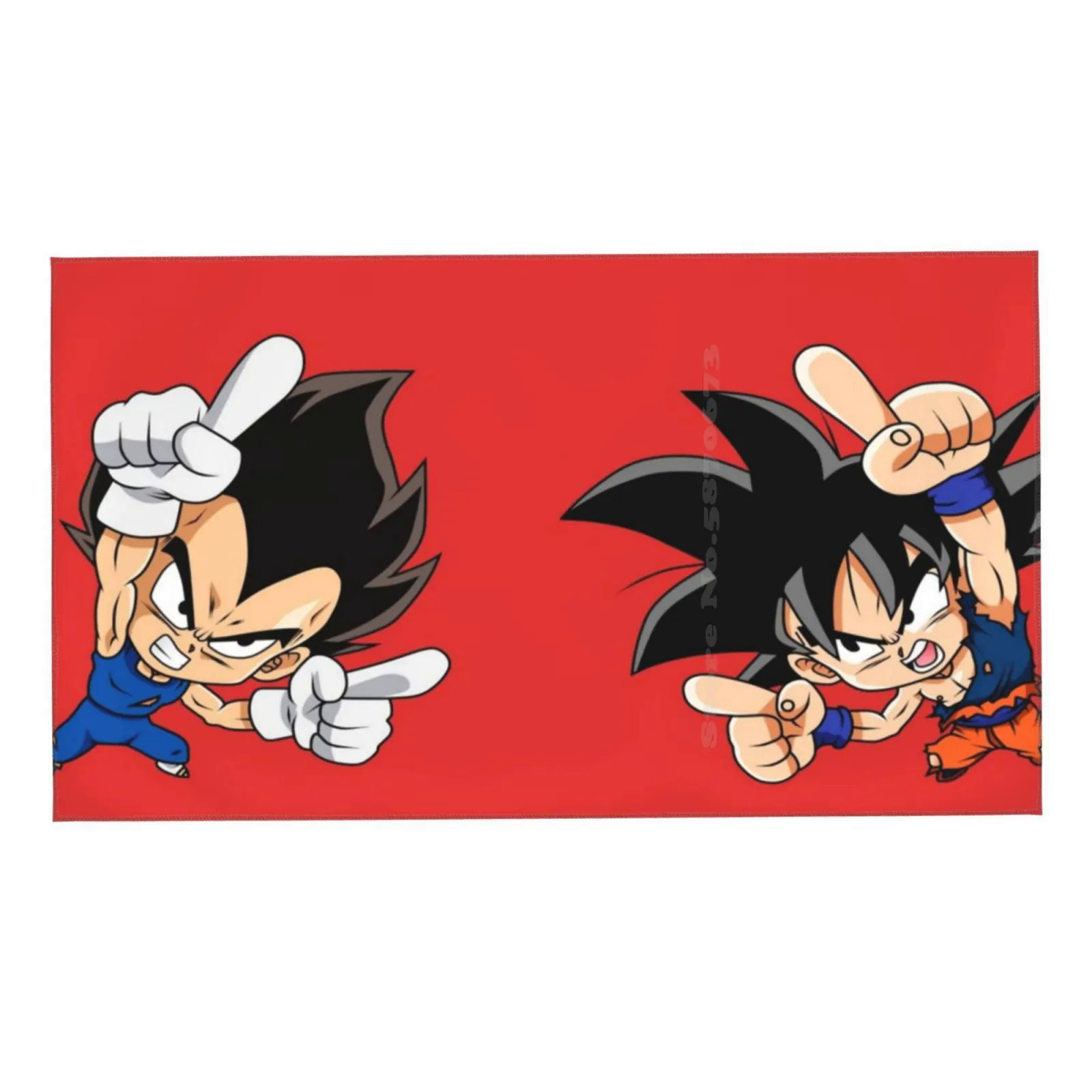 Vegeta And Goku Dance Soft Comfortable Bath Shower Towel Goku Vegeta Vegito Gogeta Dance Dbsuper Z Dbz Super Dbs Ssj. 