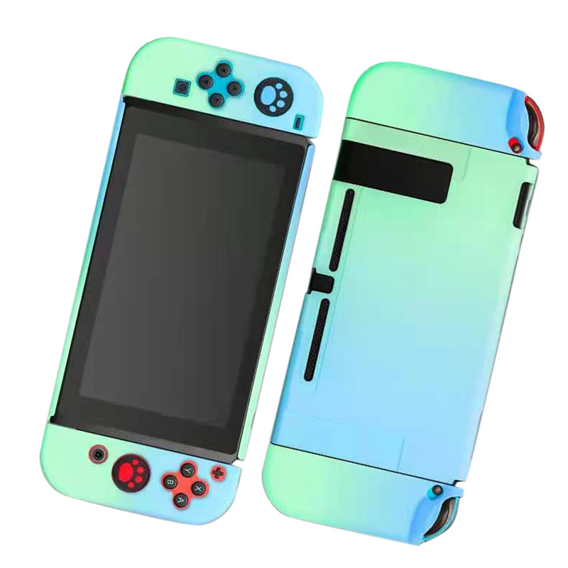 Nintendo SWITCH Protective Shell Gradient NS Split Shell Hard Shell Host Cover lite Crystal Case Custom Pattern. 
