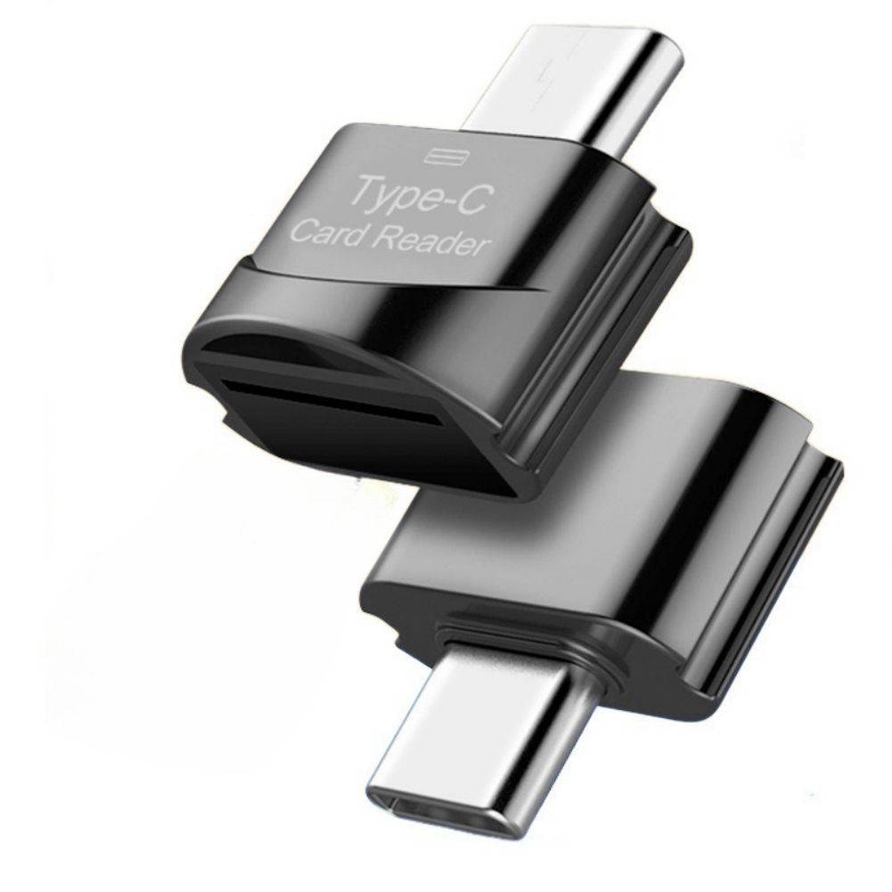 GC Type-C/USB3.1 Mini Card Reader 480Mbps High Speed USB Type C To Micro-SD TF Adapter Card Reader For Phone Laptop. 