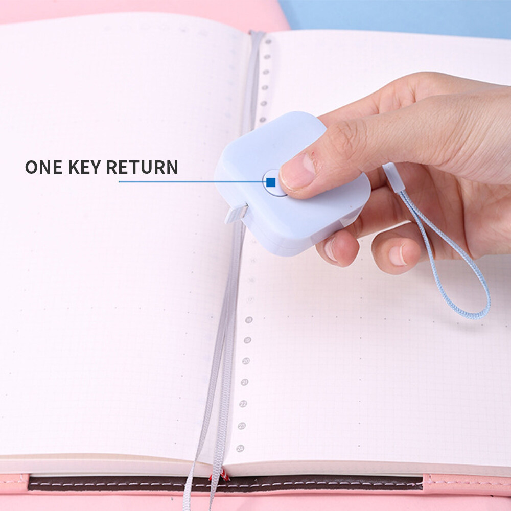 New leather tape measure mini tape measure candy color tape measure measurement measurement tape measure. 