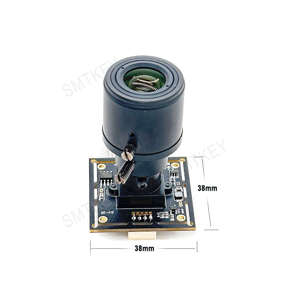 4K IMX415 2.8-12mm Lens with USB 2.0 Camera Module 60FPS in 1920*1080 or 30FPS 3840 * 2160 MJPEG YUV2 P.C.BA USB WebCam Camera. 