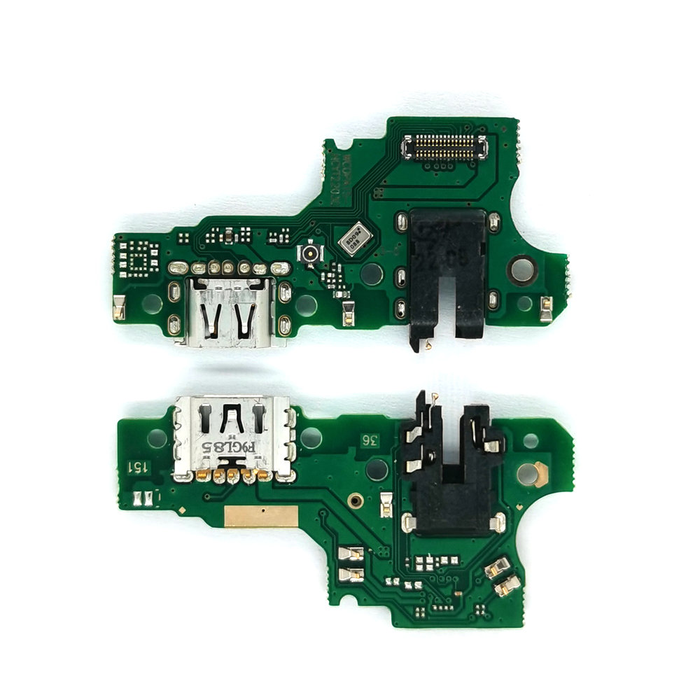 For OPPO A15 / A15s USB Charging Port Board Charger Dock Connect Earphone Jack Connecting Port Flex Cable Repair Spare Parts Test QC. 