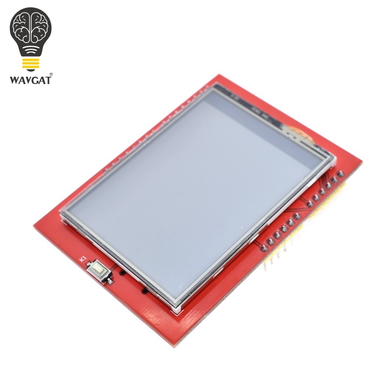 WAVGAT LCD module TFT 2.4 inch TFT LCD screen ILI9341 Drivers for Arduino UNO R3 Board and support mega 2560. 