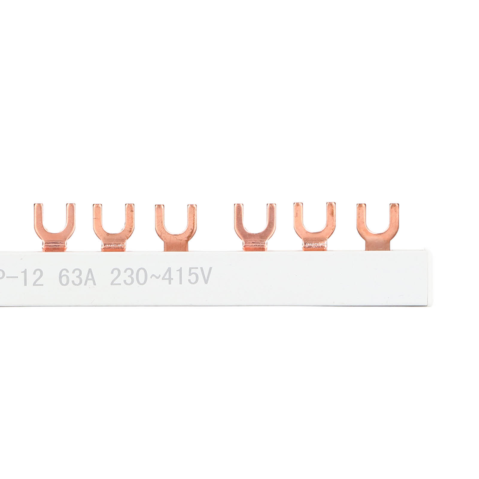 230-415V Screw Terminal Block 12 Positions Terminal Barrier Strip Connector 63A. 