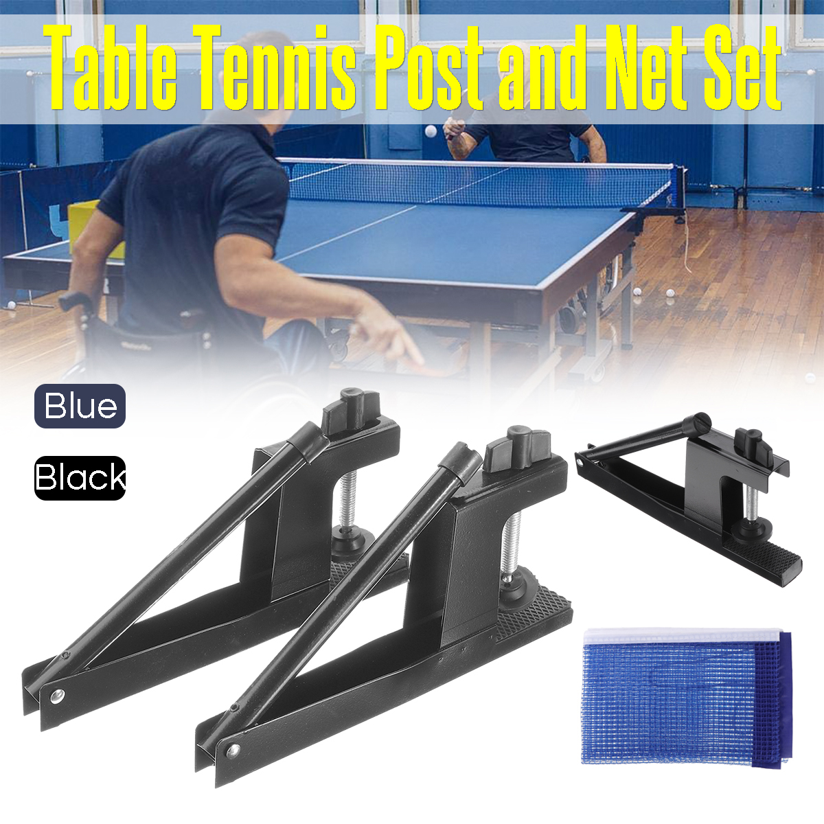 Sports Games Retractable Table Tennis Ping Pong Rack Grid Net Replacement Mesh Table Tennis