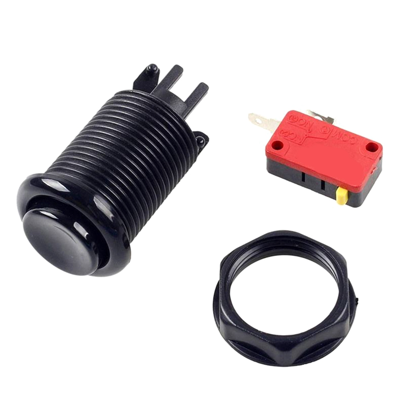 Arcade Joystick DIY Kit Zero Delay USB Controller PC Oval Ball Joystick with 30mm Push Buttons for PC PS3. 