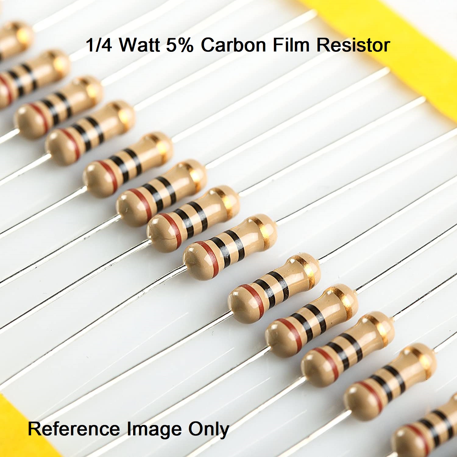 100Pcs 6.8K Resistor 6.8K Ohm Carbon Film Resistor 6.8K 1/4W Resistance 0.25 Watt 5% Tolerance Fixed Resistors. 