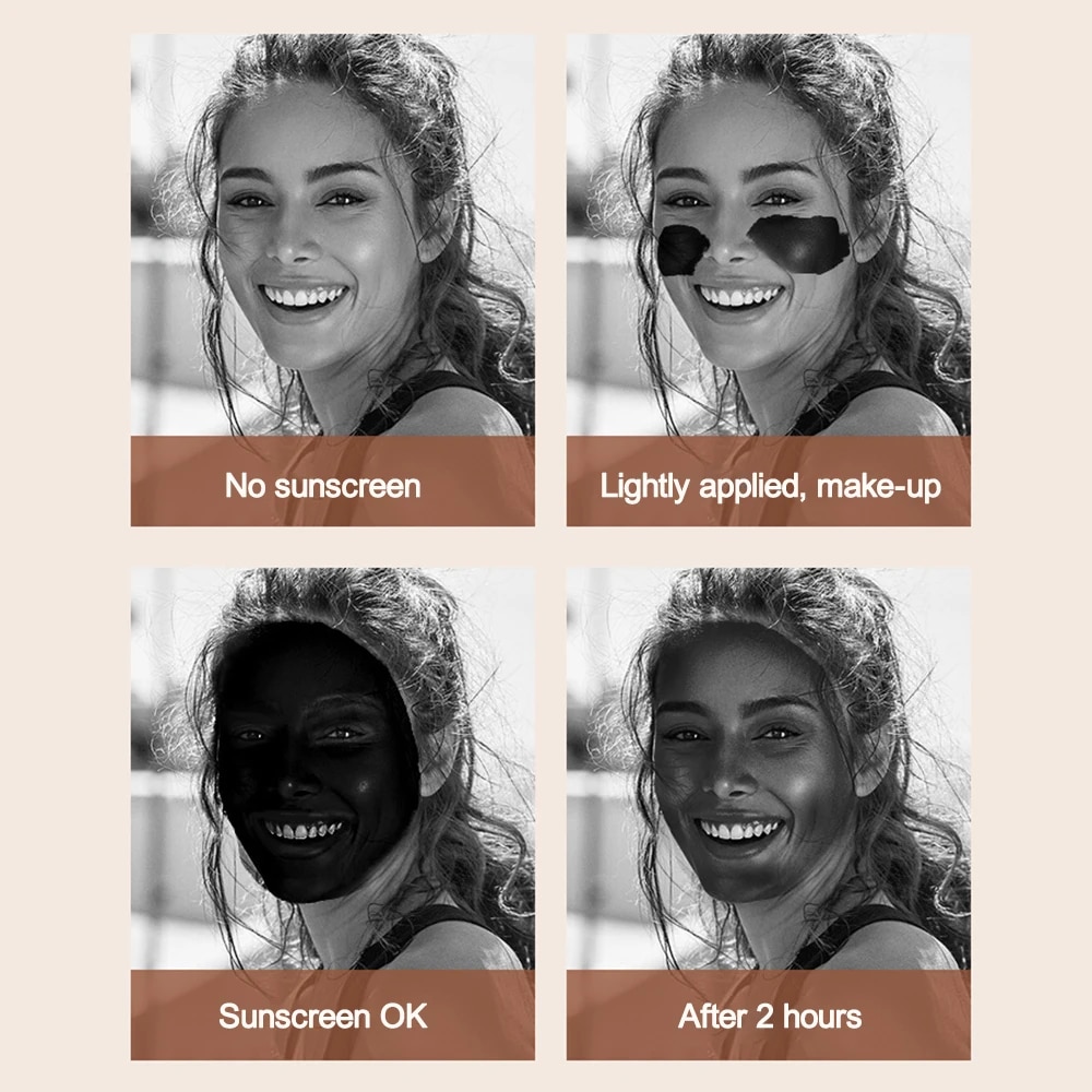 UV Sunscreen Test Camera Makeup Mirror With LED Portable Rechargeable Mirror Beauty Sunscreen Detection Makeup Removal Handheld. 