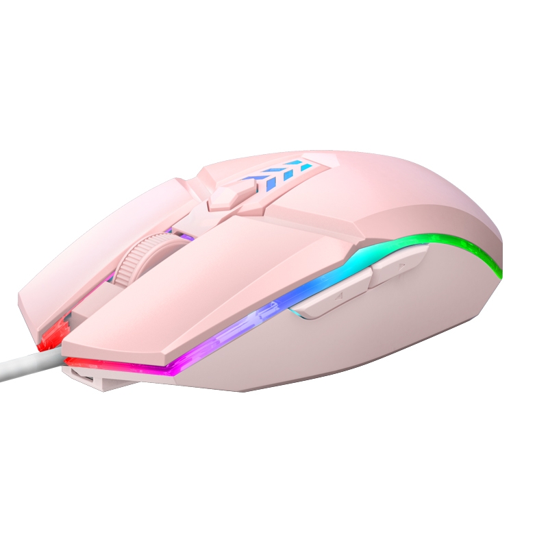 S700 Colorful Light USB Wired Office Gaming Mouse. 