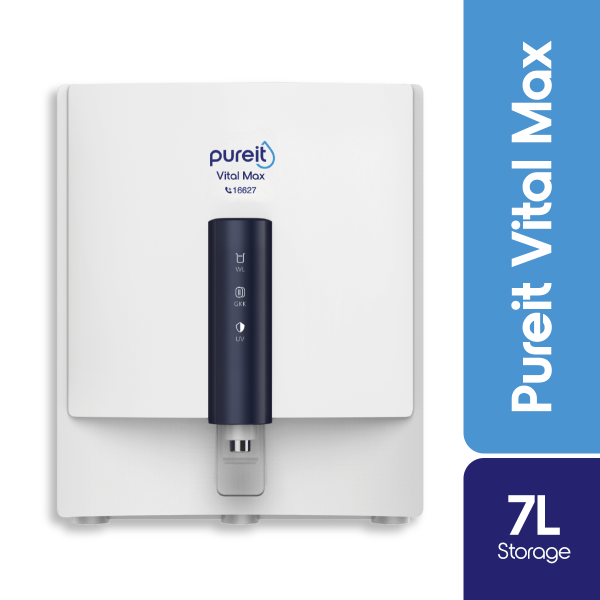 Pureit Vital Max RO+UV Water Purifier | 7 Litre | 7 Stages Purification