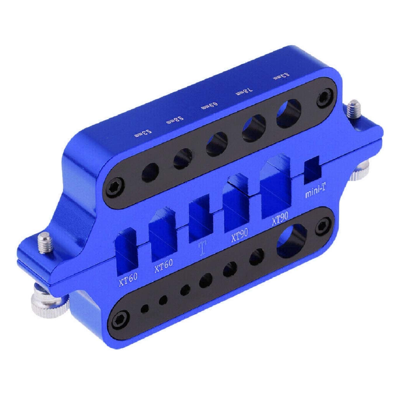 Aluminum Alloy Soldering Station Xt60/Xt90 Multifunctional Insulation Welding Banana Plug for Pcb Board Assembly Tool