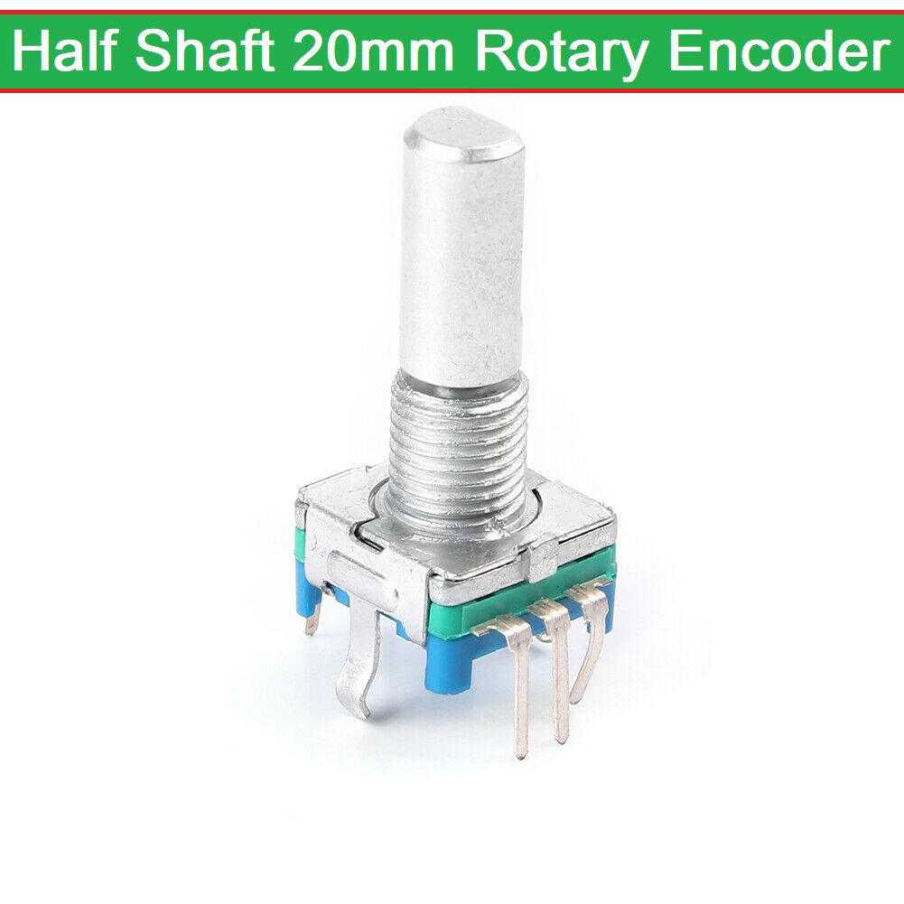 5 Pin Rotary Switch 20mm Rotary Encoder Switch D-Shaft Digital Potentiometer 20 Pulse Mechanical Rotary Encoder Switch Flat Shaft Rotary Selector Switch 5Pin Leads . 