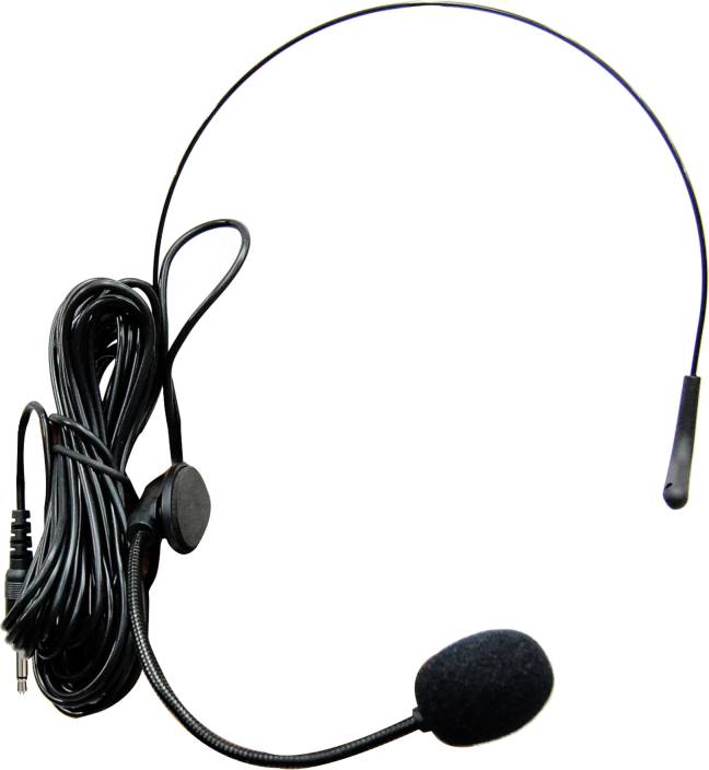 Ahuja HBM-60CC Headband Microphone ( WITH 3.5 mm jack) / Electret Condenser Cardioid Neck microphone - Microphone
