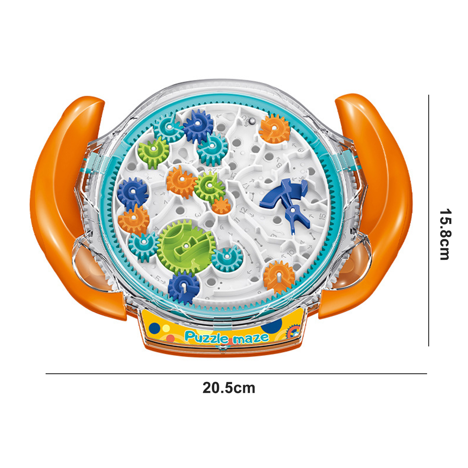 【Yurui】Ball Toy 3d Maze Ball Game Boost Focus Fun for All Puzzle Ball Game