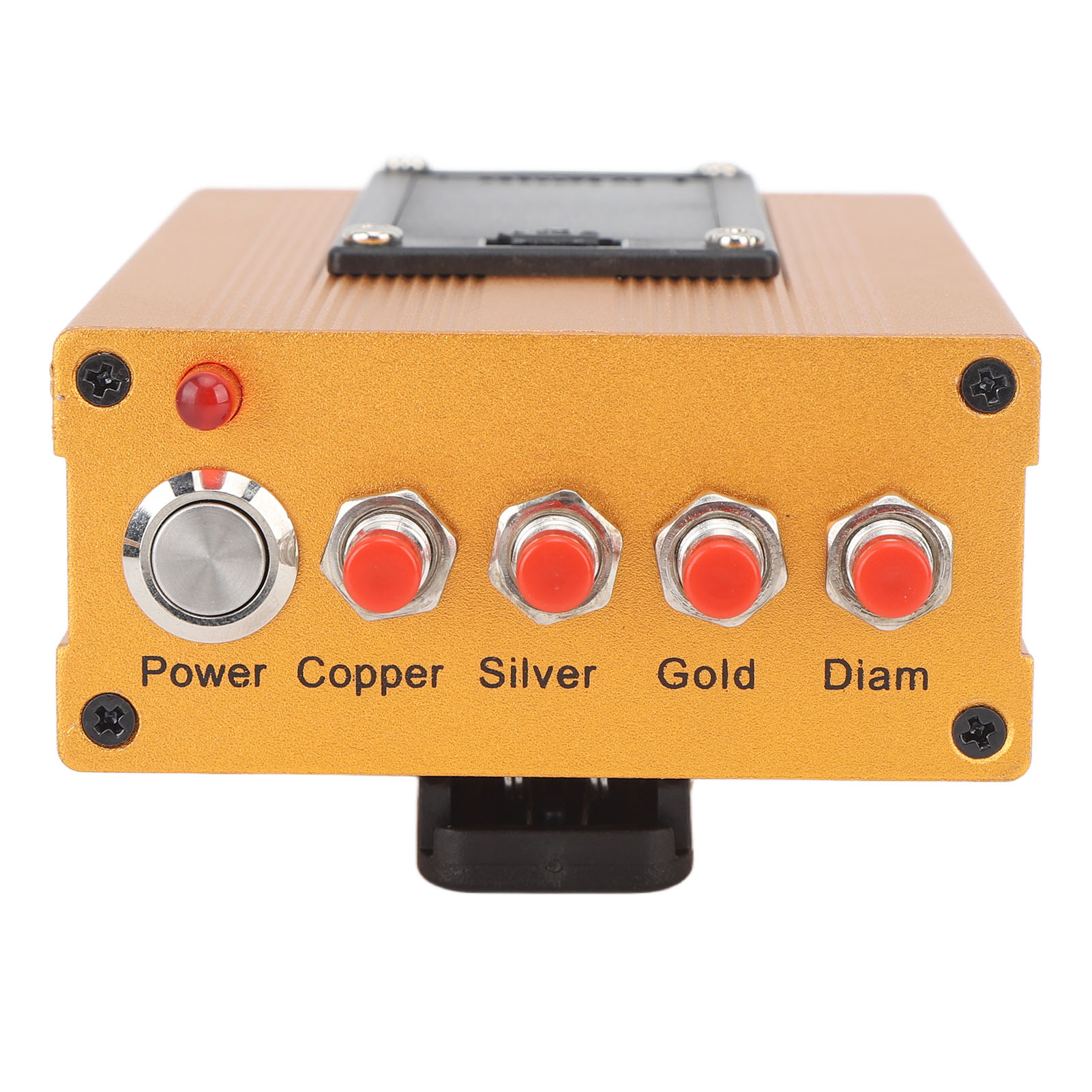AKS Metal Detector Metal Pinpointer 30m Depth 1200m Range 6 Antenna Accurate Finding Gold Detector. 