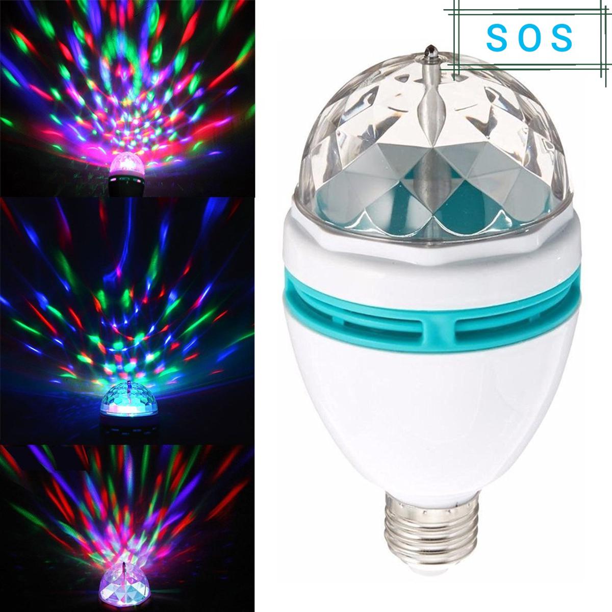 Disco DJ Party LED Light Bulb (Multi-Colour)