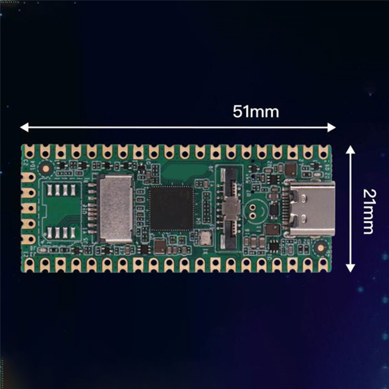 （NEW）1 PCS RISC-V Milk-V Duo Development Board Dual Core CV1800B Development Board Support Linux for IoT Enthusiasts DIY Gamers. 