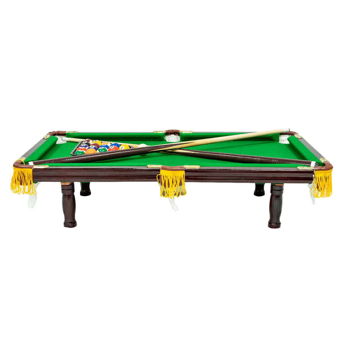 Mini Pool Table - Green. 