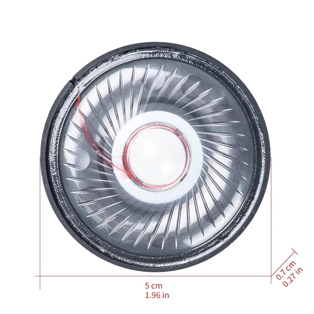 50mm DIY Speaker Unit Driver For Corsair HS35 HS45 HS55 HS50 HS60 HS65 HS70 HS75 HS80 Virtuoso Void Elite Gaming Headsets. 