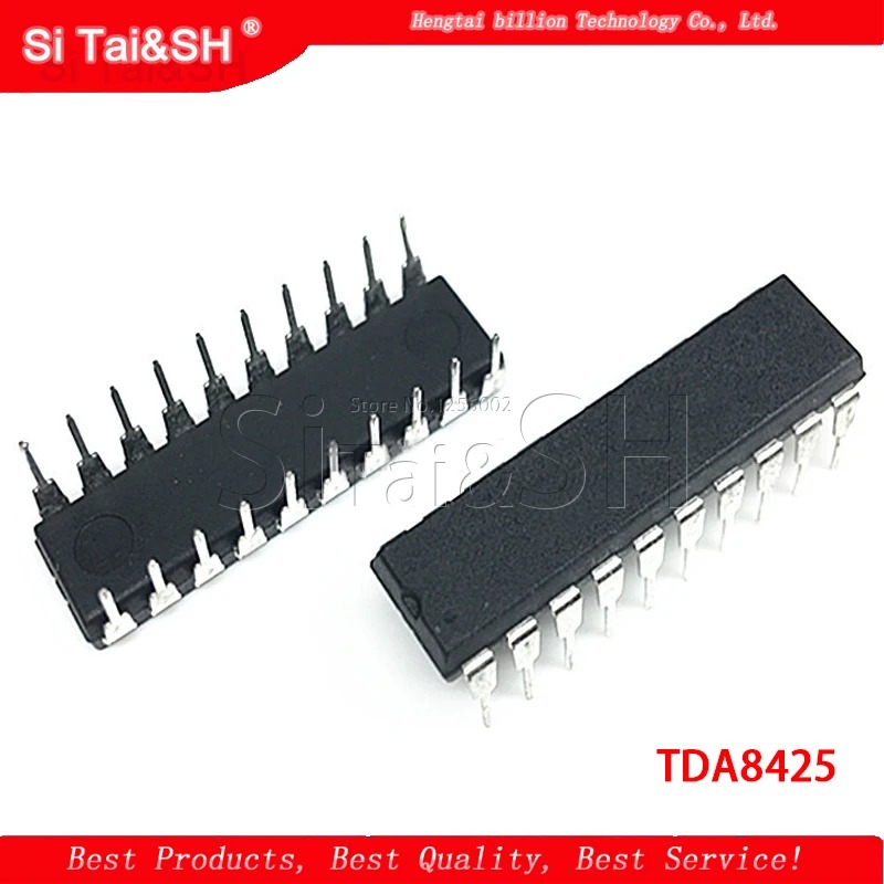 5pcs TDA8425 DIP20 TDA 8425 DIP-20 DIP I2C-bus IC. 