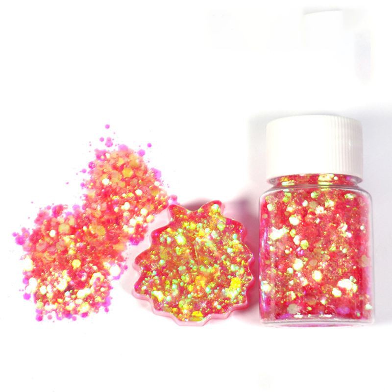 HAP 6 Pcs/set Glitter Filling Material Epoxy Filler Decoration Ornaments DIY Tool Sequin Resin Mold Accessories. 