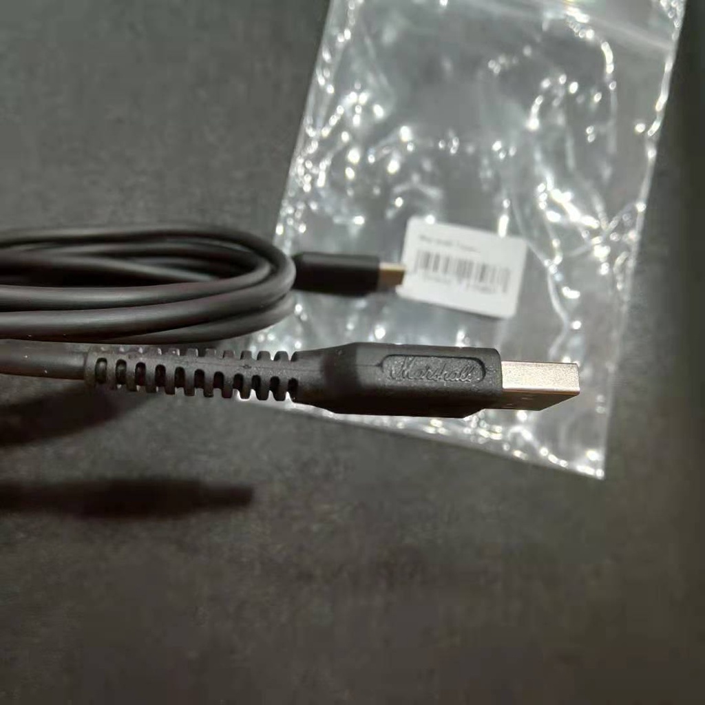 BoxWave USB-C To USB-C Cable For Marshall Emberton II - 3ft Braided 100W PD Charging & Data Sync
