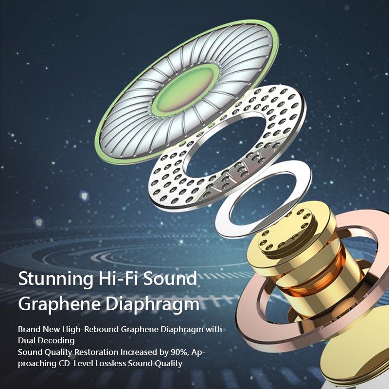 T75 Ear Mounted Bone Conduction TWS Bluetooth Headset