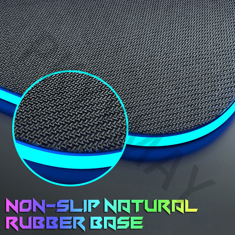 Sakura RGB Mouse Pad Gaming Mousepad LED Mouse Mat Keyboard Mat Anti-slip Best Choice Desk Pad XXL Luminous Desk Rug. 