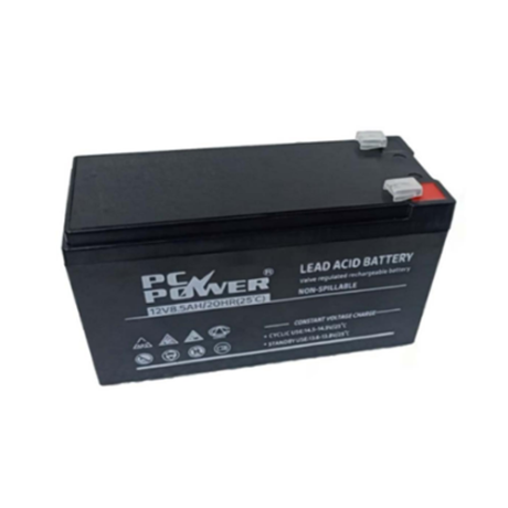 PC POWER 12V 8.5AH(Charge 8h before use) UPS Battery. 