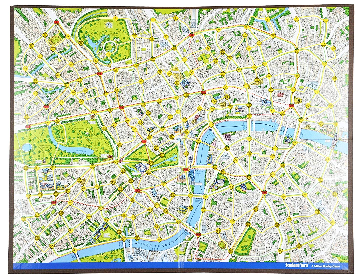 Funskool Scotland Yard Multiplayer Board Game Indoor Game. 