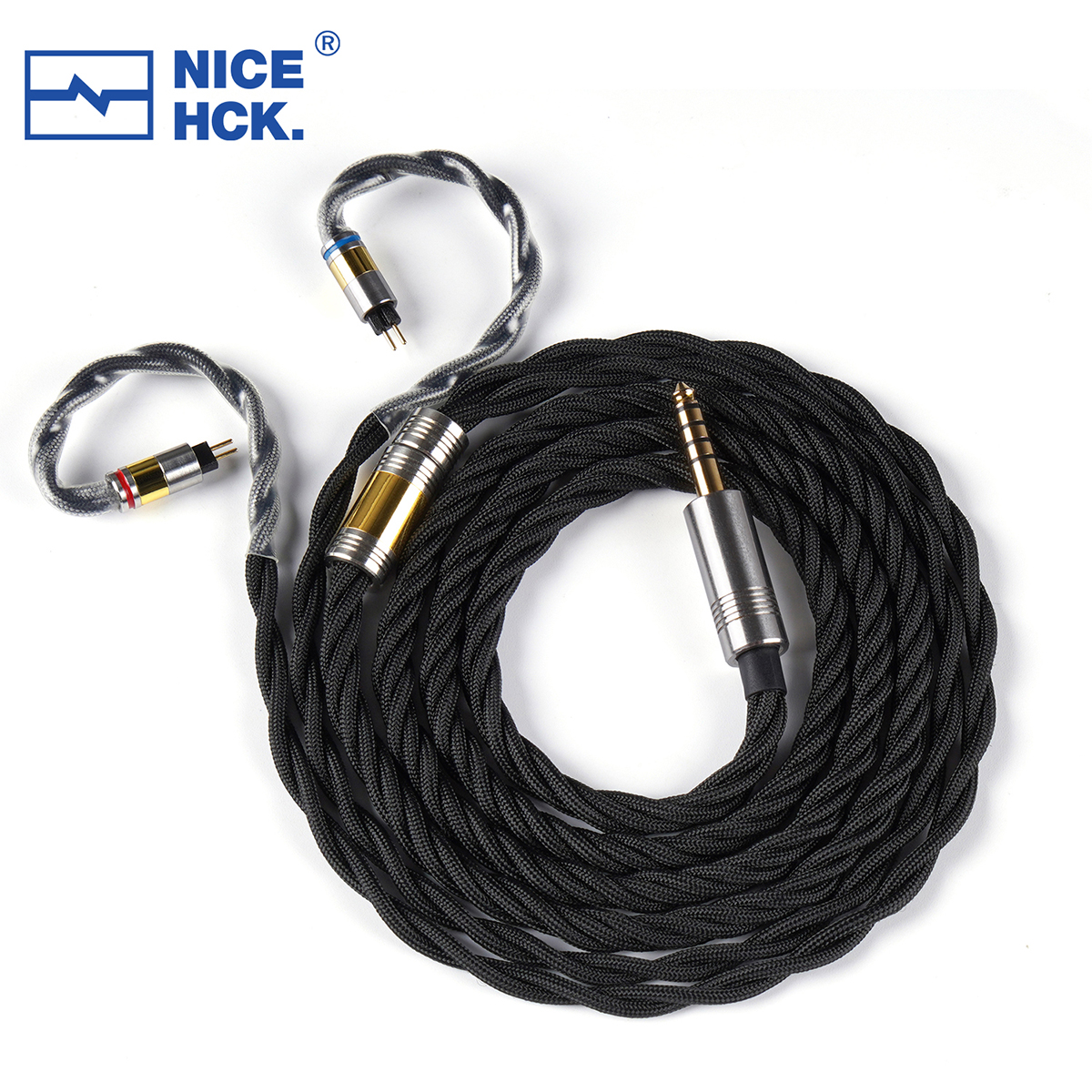 NiceHCK FirstTouch 6N HIFI Audio Earphone Upgrade Cable Replace Wire MMCX 0.78 2Pin for ZERO Fudu Celest Peoenix Quintet Cadenza