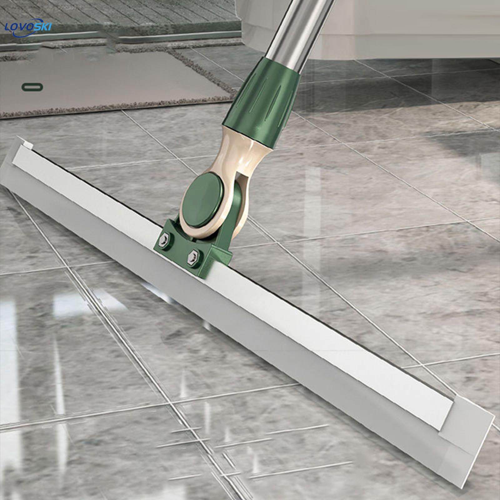 Scraping Sweeper for Bathroom Hair Sweeping Tool Floor Squeegee for Screens. 