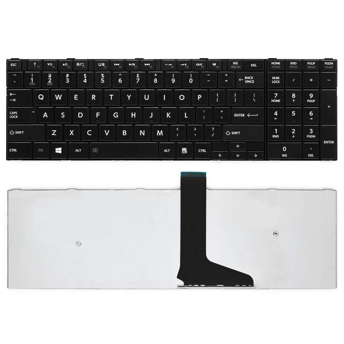 Replacement Keyboard for Toshiba Satellite C50-A C55-A C55D-A C55T-A C55DT-A C55-A5282 C55-A5285 C55-A5286
